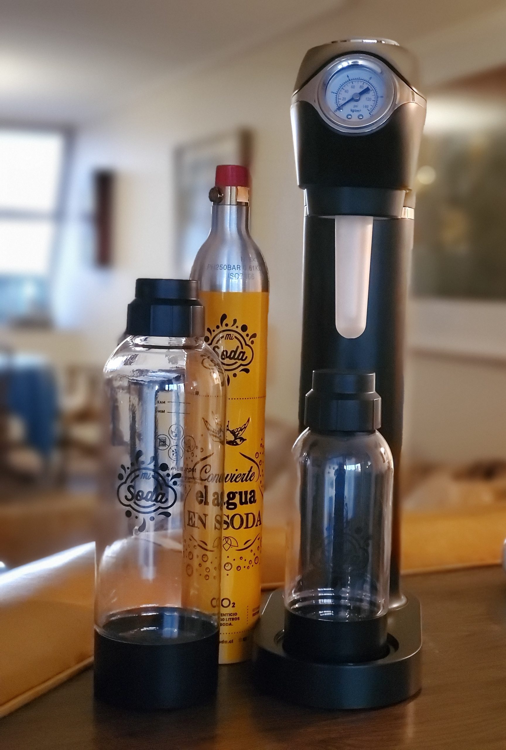 Hydros - la nueva máquina para gasificar agua de Mi Soda